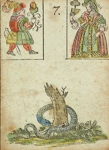 Snake Lenormand card (7)