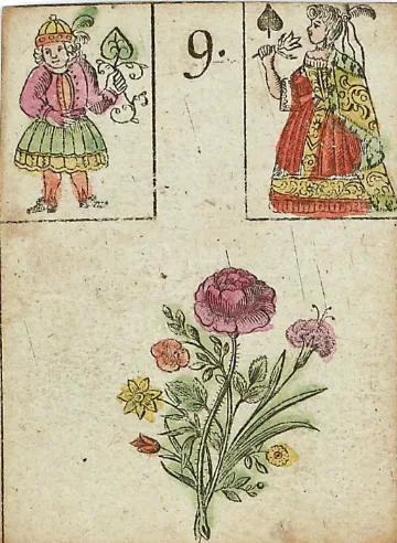 Bouquet Lenormand card (9)