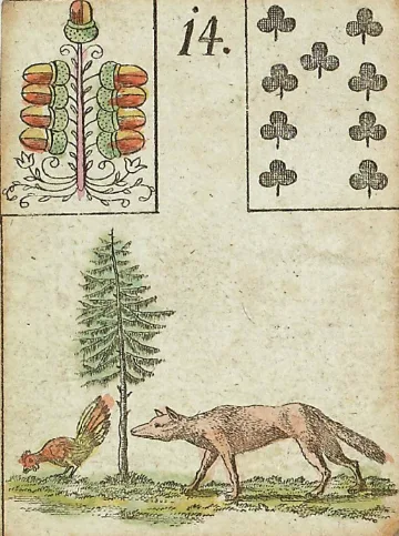 Fox Lenormand card (14)