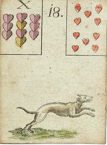 Dog Lenormand card (18)
