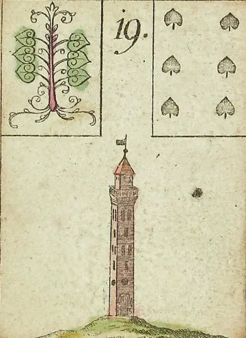 Tower Lenormand card (19)