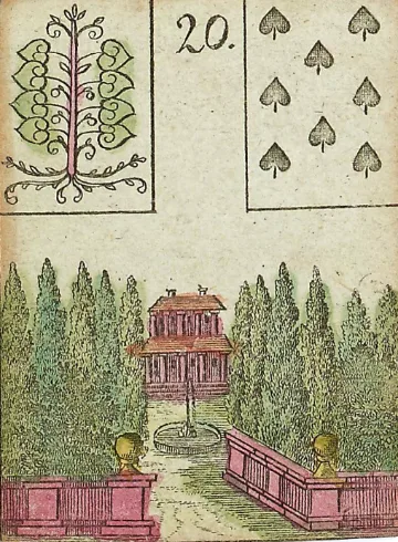 Garden Lenormand card (20)