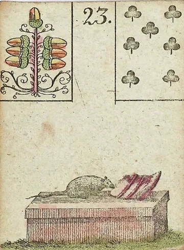 Mice Lenormand card (23)