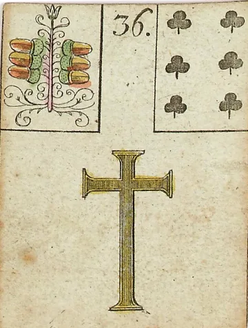 Cross Lenormand card (36)
