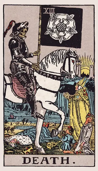 Death tarot card, Rider–Waite–Smith deck