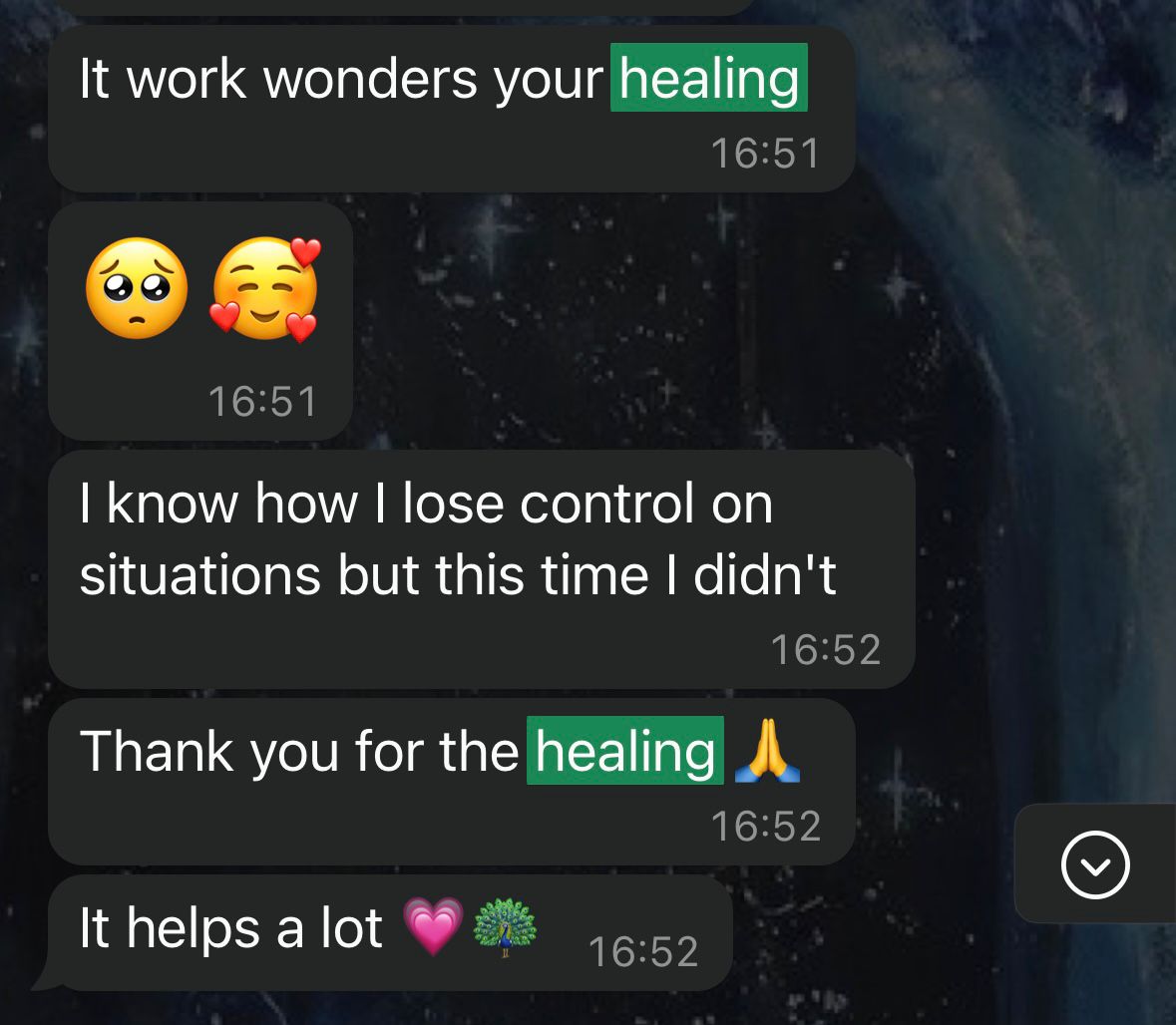 Client feedback